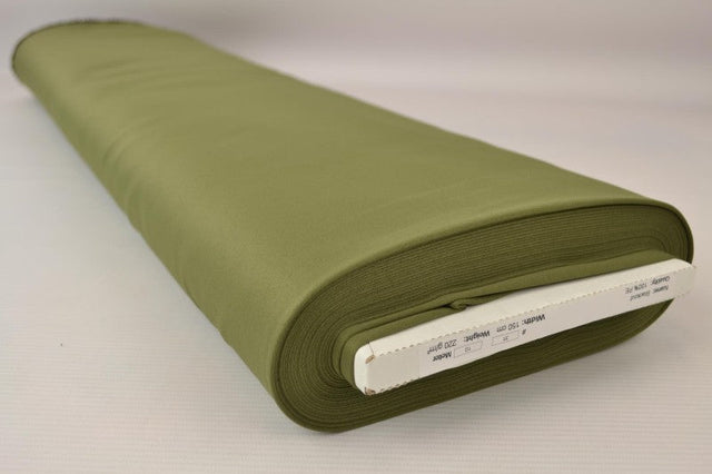 Mosgrøn mørklægningsstof – 3-lags gardinstof, metervare til erhverv (billede 2 af 5)