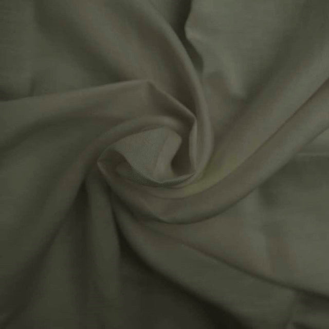 VINTAGE GRØN TENCELLINO (TENCEL™/HØR) – BLØD TWILLVÆVNING & ÅNDBAR KOMFORT