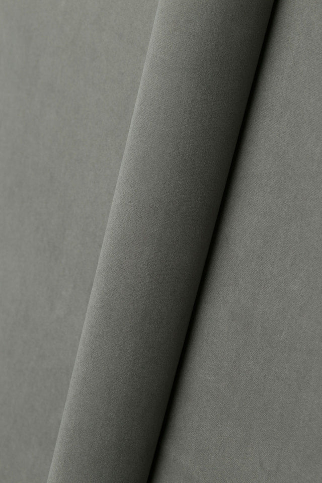 Mat stengrå Casablanca møbelvelour – mikrosuede & slidstærk, metervare til erhverv (billede 1 af 5)