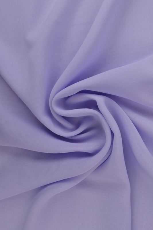 Lavender chiffon – let, gennemsigtig & med flot fald, metervare til erhverv (billede 1 af 7)