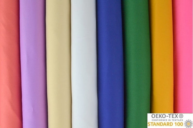 KOBBER BOMULDSTWILL MED STRÆK – DIAGONAL TWILL & FORMFAST KOMFORT
