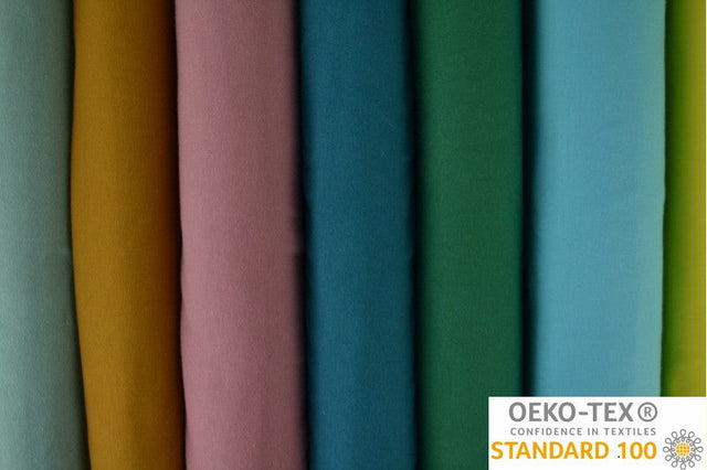 Limegrøn bomuldsjersey – naturlig, åndbar & strækbar, metervare til erhverv (billede 5 af 8)