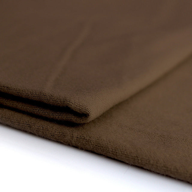 BRUN BRANDHÆMMENDE DEKO MOLTON – 300 CM, LET & MAT