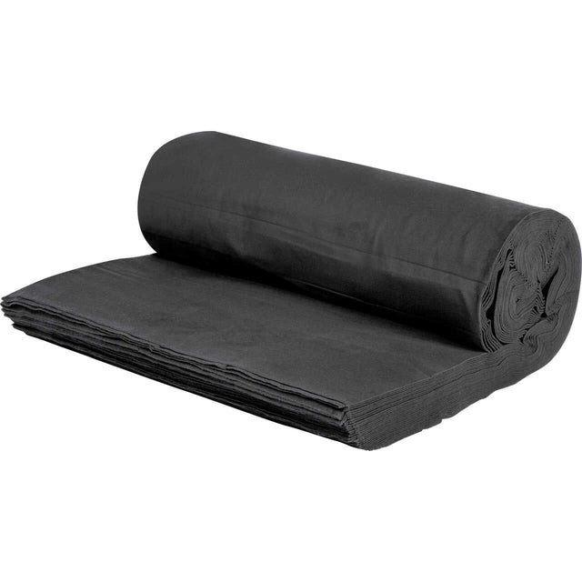 SORT BRANDHÆMMENDE DEKO MOLTON – 300 CM, LET & MAT