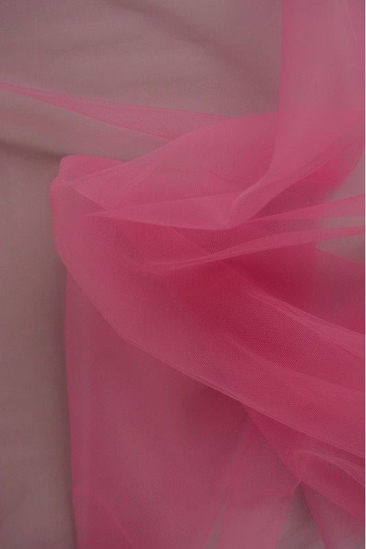 Pink blød tyl, metervare til erhverv (billede 1 af 2)