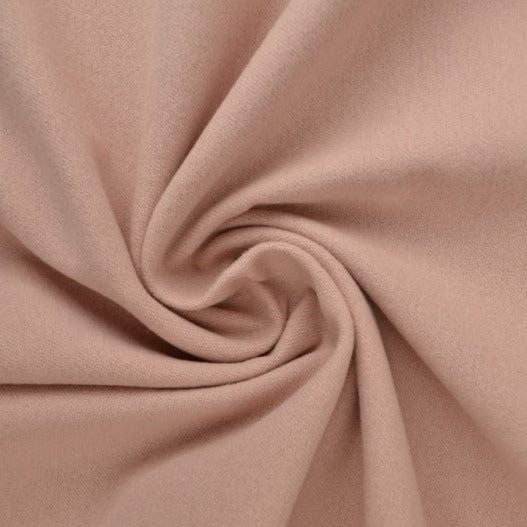 Rosa bomuldsflannel – blød børstet overflade & naturlig, metervare til erhverv (billede 1 af 6)