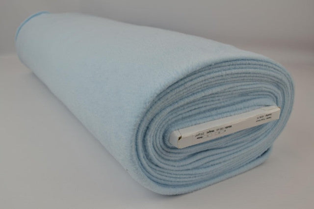 Babyblå polar fleece – anti-pilling, varm & let, metervare til erhverv (billede 2 af 7)