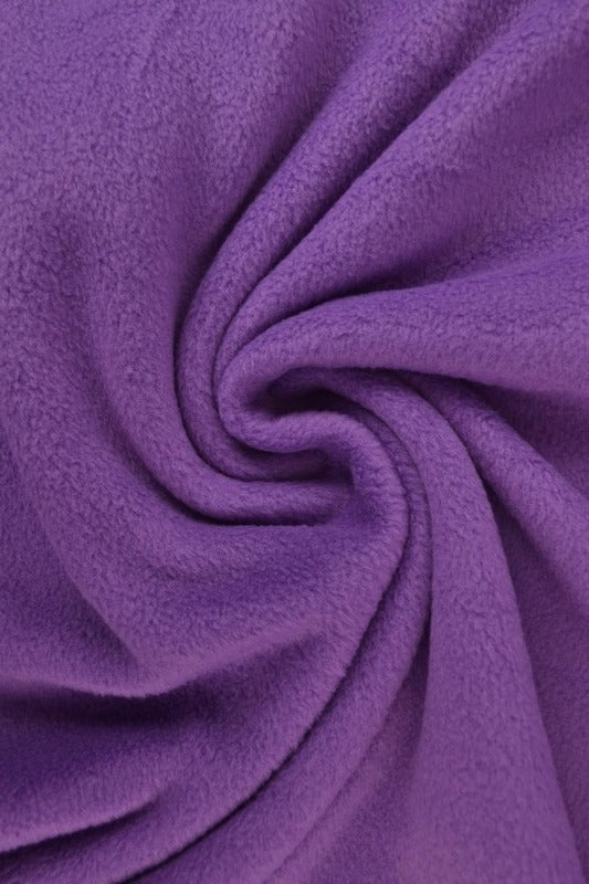 Lilla polar fleece – anti-pilling, varm & let, metervare til erhverv (billede 1 af 7)