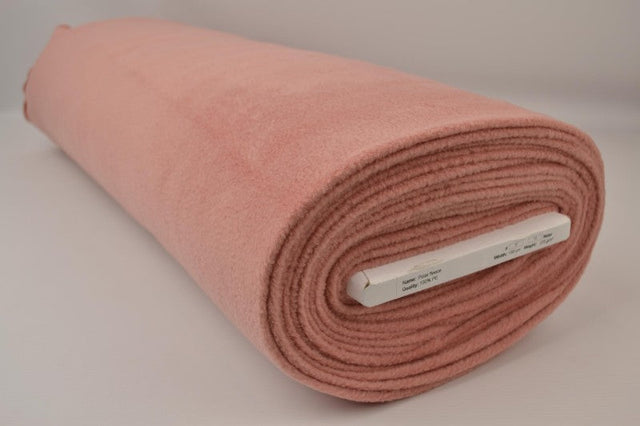 Vintage lyserød polar fleece – anti-pilling, varm & let, metervare til erhverv (billede 2 af 7)