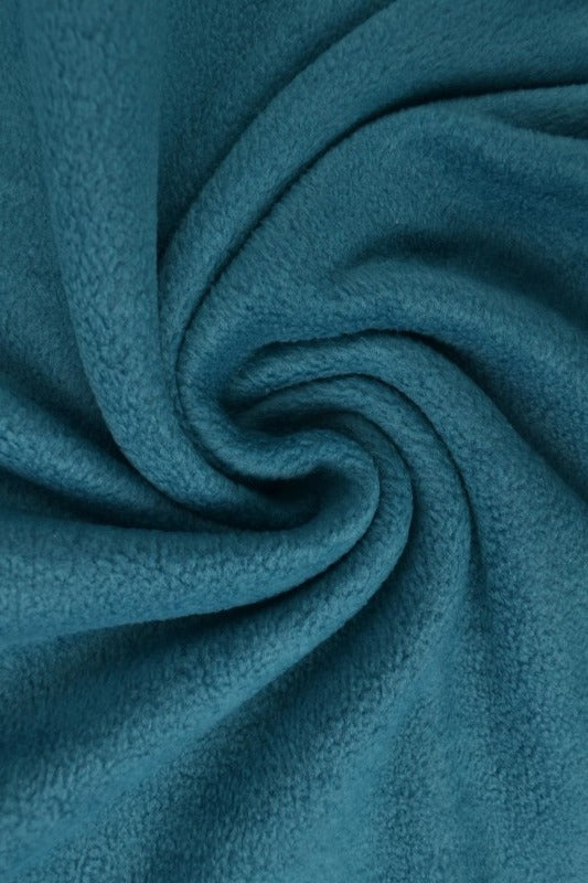 Mørk petroleum polar fleece – anti-pilling, varm & let, metervare til erhverv (billede 1 af 7)
