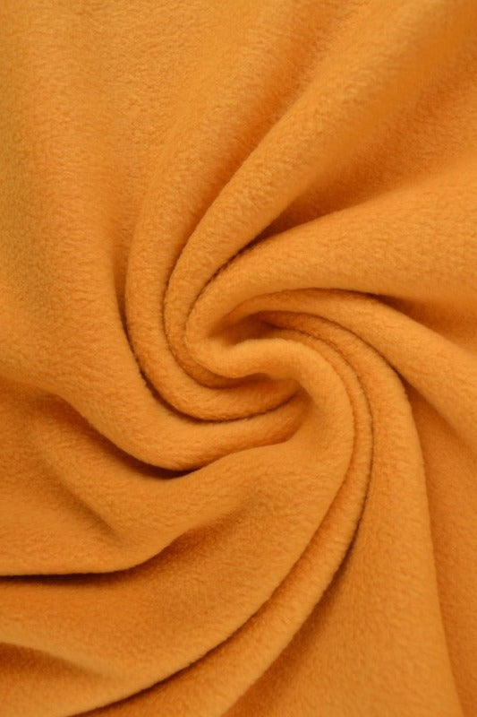 Lys karry polar fleece – anti-pilling, varm & let, metervare til erhverv (billede 1 af 7)