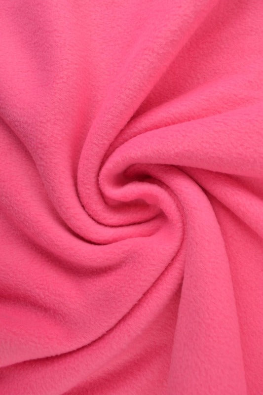 Fuchsia pink polar fleece – anti-pilling, varm & let, metervare til erhverv (billede 1 af 7)