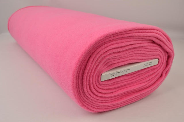 Fuchsia pink polar fleece – anti-pilling, varm & let, metervare til erhverv (billede 2 af 7)