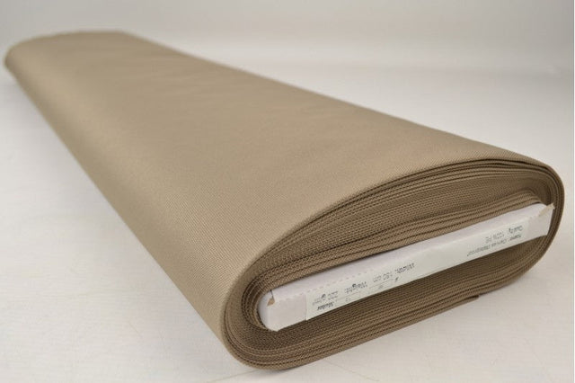 Taupe vandtæt canvas – kraftig, slidstærk & let at rengøre, metervare til erhverv (billede 2 af 9)