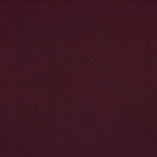 MØRK AUBERGINE ØKOLOGISK BOMULDSJERSEY