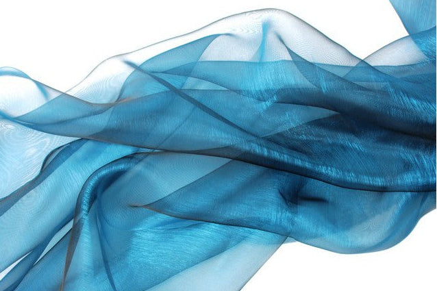 Lilla organza – transparent & skinnende, metervare til erhverv (billede 6 af 7)