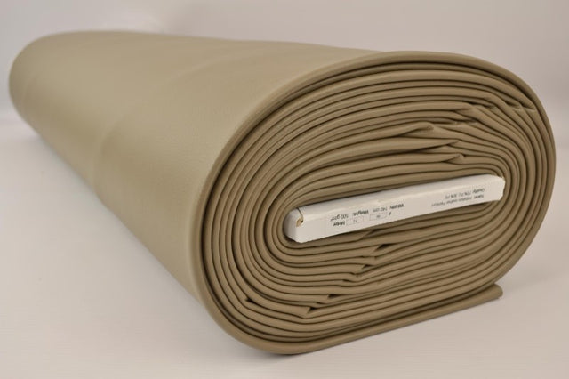 Taupe imiteret læder premium, metervare til erhverv (billede 2 af 2)