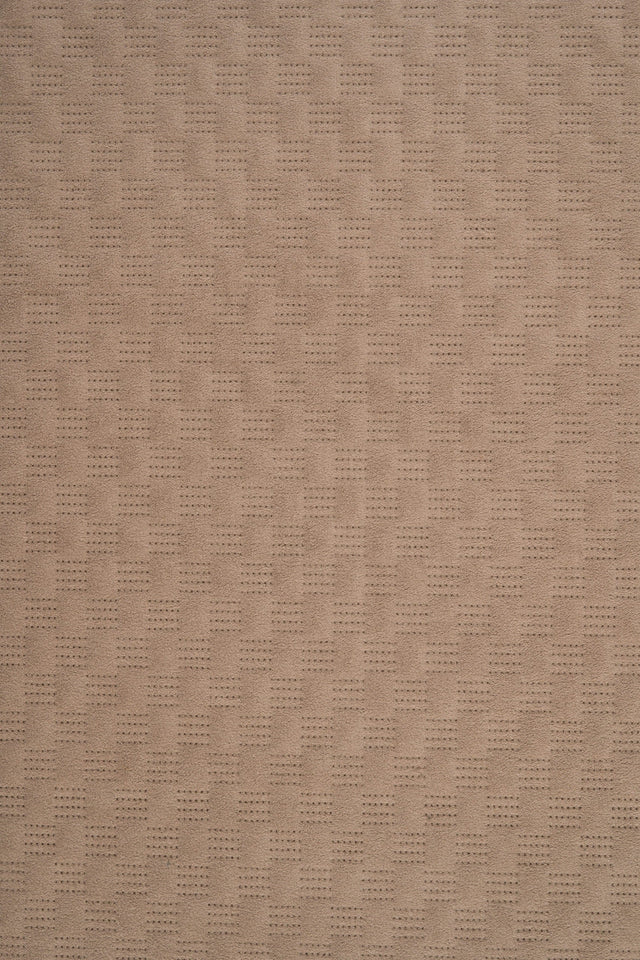 Lun klitbeige Uttario velvet 3D – quiltet velour med fint bølgemønster, metervare til erhverv (billede 1 af 2)