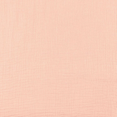 LYS ROSADOUBLE GAUZE ØKOLOGISK MUSSELIN – BLØD OG ÅNDBAR