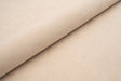 Beige tyk mat velour møbelstof med fleecebagside, metervare til erhverv (billede 1 af 3)