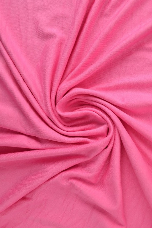 Pink viskose jersey – blød, åndbar & strækbar, metervare til erhverv (billede 1 af 4)