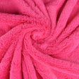 Pink blød plys – 10 mm luv & envejs stræk, metervare til erhverv (billede 1 af 5)