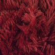 Bordeaux langhåret plys – 30 mm luv & envejs stræk, metervare til erhverv (billede 1 af 5)