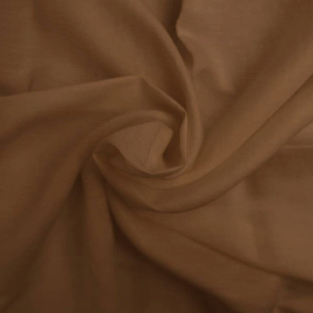 LYS BRUN TENCELLINO (TENCEL™/HØR) – BLØD TWILLVÆVNING & ÅNDBAR KOMFORT