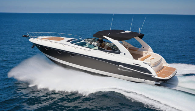 Sort Nautic kaleche & markisestof – UV-resistent, vandafvisende & mugresistent, metervare til erhverv (billede 3 af 4)