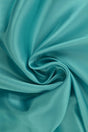 Turkis satin stof – let & glansfuldt, metervare til erhverv (billede 1 af 8)