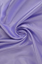 Lavendel lilla satin stof – let & glansfuldt, metervare til erhverv (billede 1 af 8)
