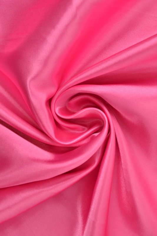 Pink satin stof – let & glansfuldt, metervare til erhverv (billede 1 af 8)