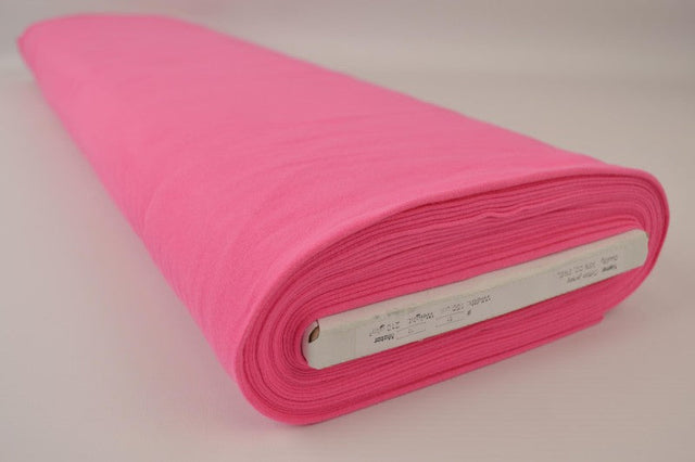 Pink bomuldsjersey – naturlig, åndbar & strækbar, metervare til erhverv (billede 2 af 8)