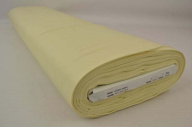 Beige imiteret læder – til beklædning & dekoration, metervare til erhverv (billede 2 af 4)