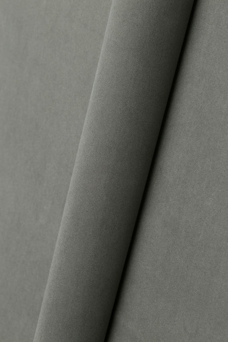 Mat stengrå Casablanca møbelvelour – mikrosuede & slidstærk, metervare til erhverv (billede 1 af 5)