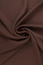 Brun chiffon – let, gennemsigtig & med flot fald, metervare til erhverv (billede 1 af 7)