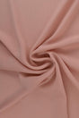 Dusky lyserød chiffon – let, gennemsigtig & med flot fald, metervare til erhverv (billede 1 af 7)