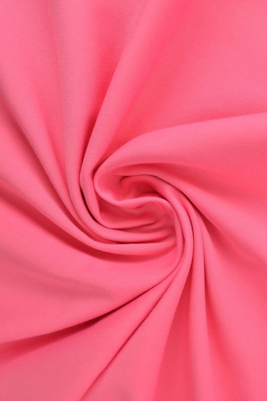 Pink bomuldstwill – kraftig & formstabil, metervare til erhverv (billede 1 af 7)