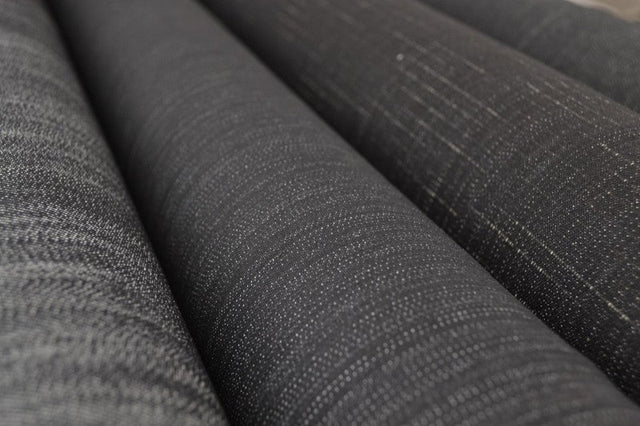 Grå uvasket denim med stræk – 370 g/m², metervare til erhverv (billede 7 af 9)