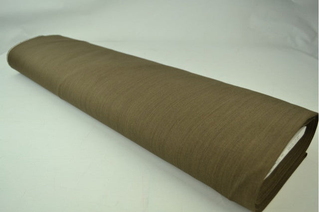 Brun uvasket denim med stræk – 370 g/m², metervare til erhverv (billede 2 af 4)