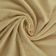 Champagne bomulds jacquard - vaffelstruktur med blomstermotiv, metervare til erhverv (billede 1 af 5)