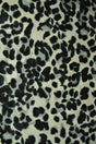 Lysegrå bomuldsjersey m. leopard print, metervare til erhverv (billede 1 af 2)