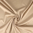 Lys taupe charmeuse foer med stræk, metervare til erhverv (billede 1 af 2)