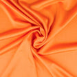 Orange charmeuse foer med stræk, metervare til erhverv (billede 1 af 2)