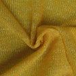 Gul jersey lurex – elastisk glimmerstof, metervare til erhverv (billede 1 af 2)
