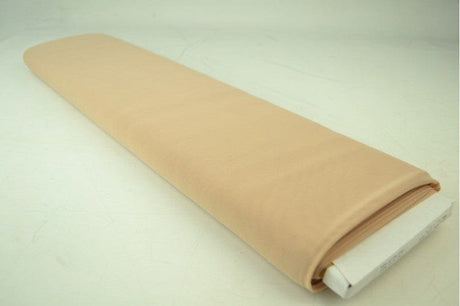 Champagnefarvet lycra mesh – elastisk netstof, semi transparent, metervare til erhverv (billede 2 af 4)