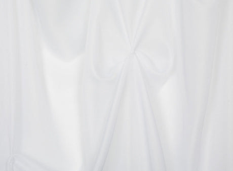 Chic chiffon stof til gardiner — hvid, stofprøve