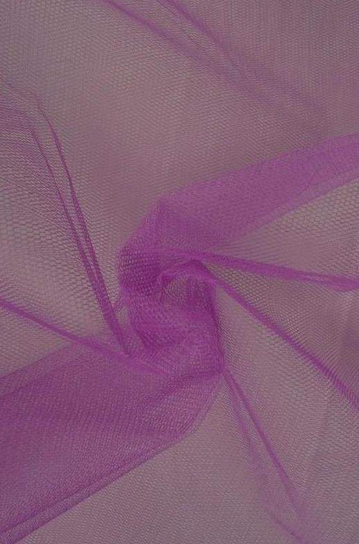 Lilac stift tyl – let & formfast netstof, metervare til erhverv (billede 1 af 8)