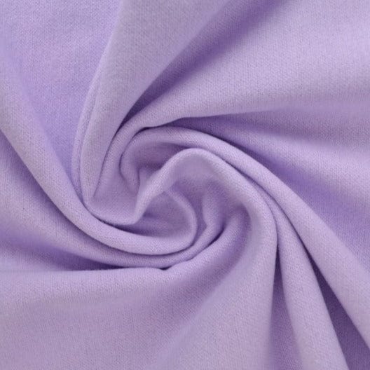 Lavendel bomuldsflannel – blød børstet overflade & naturlig, metervare til erhverv (billede 1 af 6)