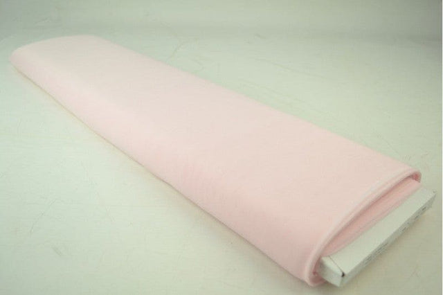 Lyserød lycra mesh – elastisk netstof, semi transparent, metervare til erhverv (billede 2 af 4)